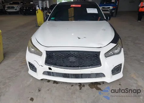 2014 Infiniti Q50 Sport z USA, uszkodzony, nr VIN JN1BV7AR8EM688896
